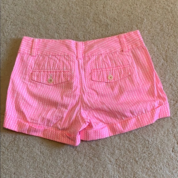 Bright pink Lilly Pulitzer Barclay Short, size 0 - Picture 4 of 8